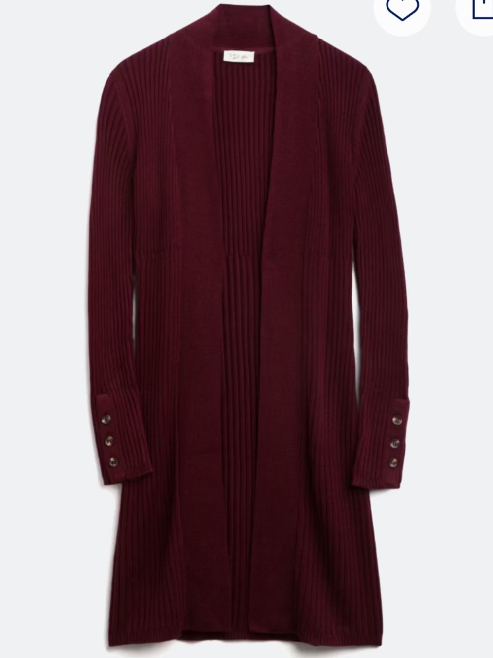 RD Style Candise Button Cuff Duster Cardigan